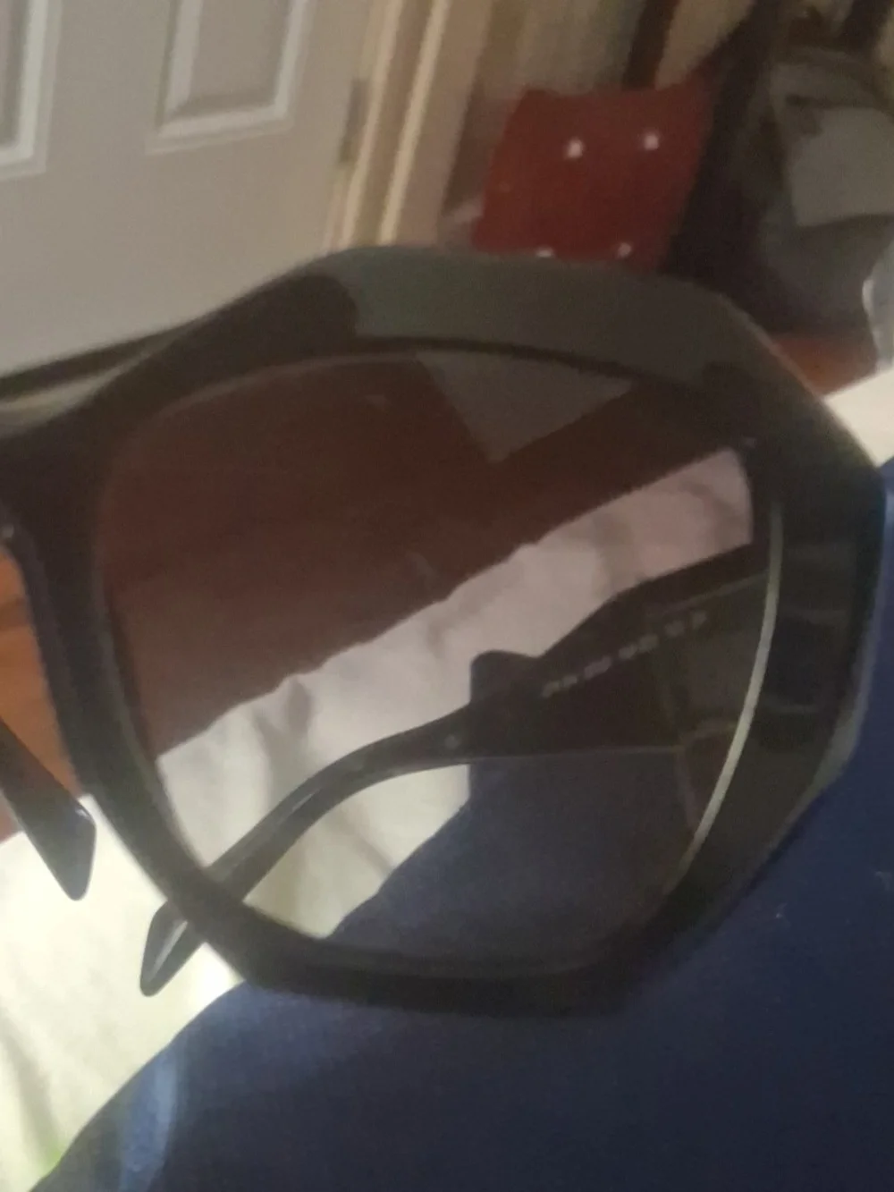 Prada Black Octagonal Women’s Sunglasses